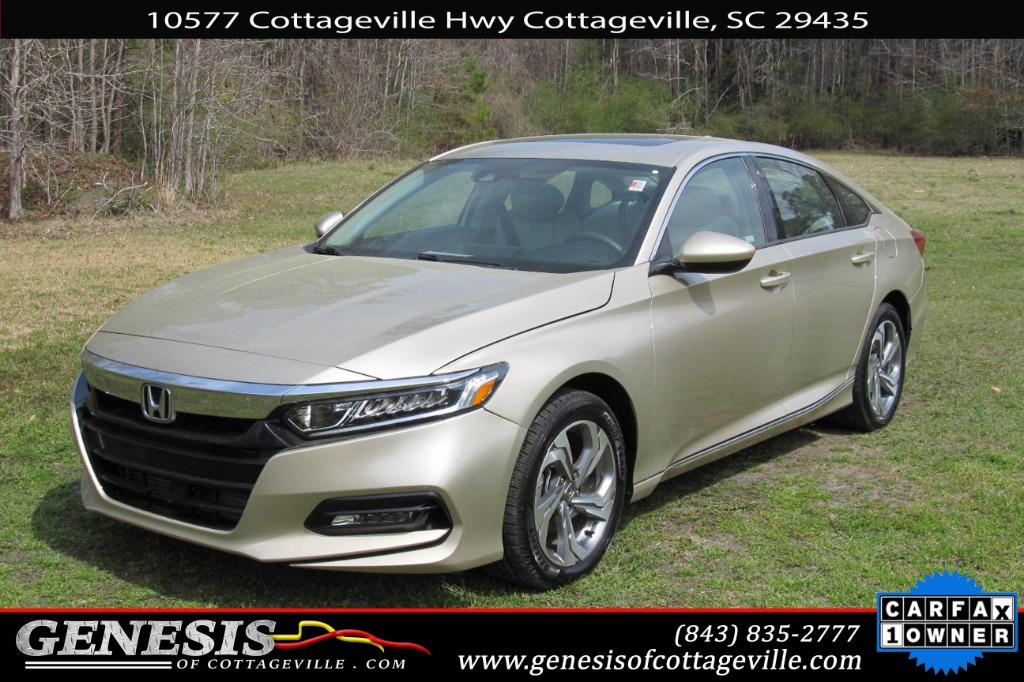 Used 2020 Honda Accord EX with VIN 1HGCV1F49LA010332 for sale in Cottageville, SC