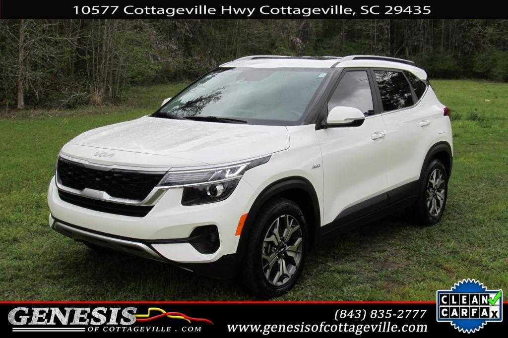 Used 2022 Kia Seltos EX with VIN KNDERCAA2N7259818 for sale in Cottageville, SC