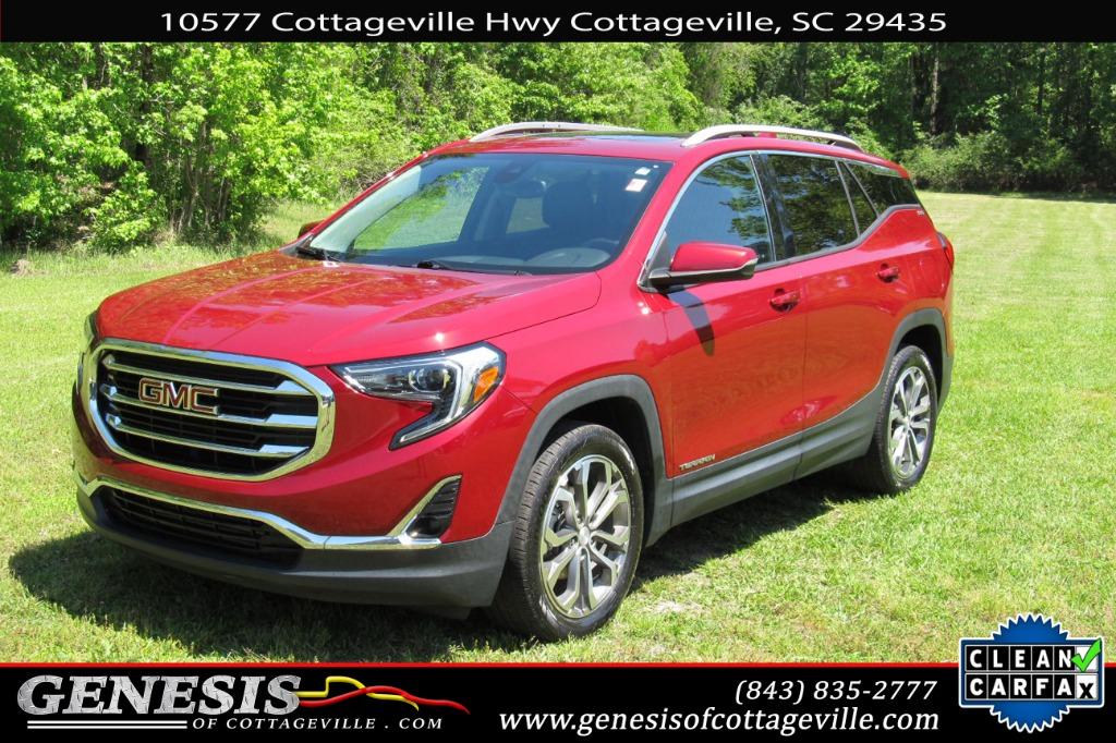 Used 2020 GMC Terrain SLT with VIN 3GKALVEV1LL261601 for sale in Cottageville, SC
