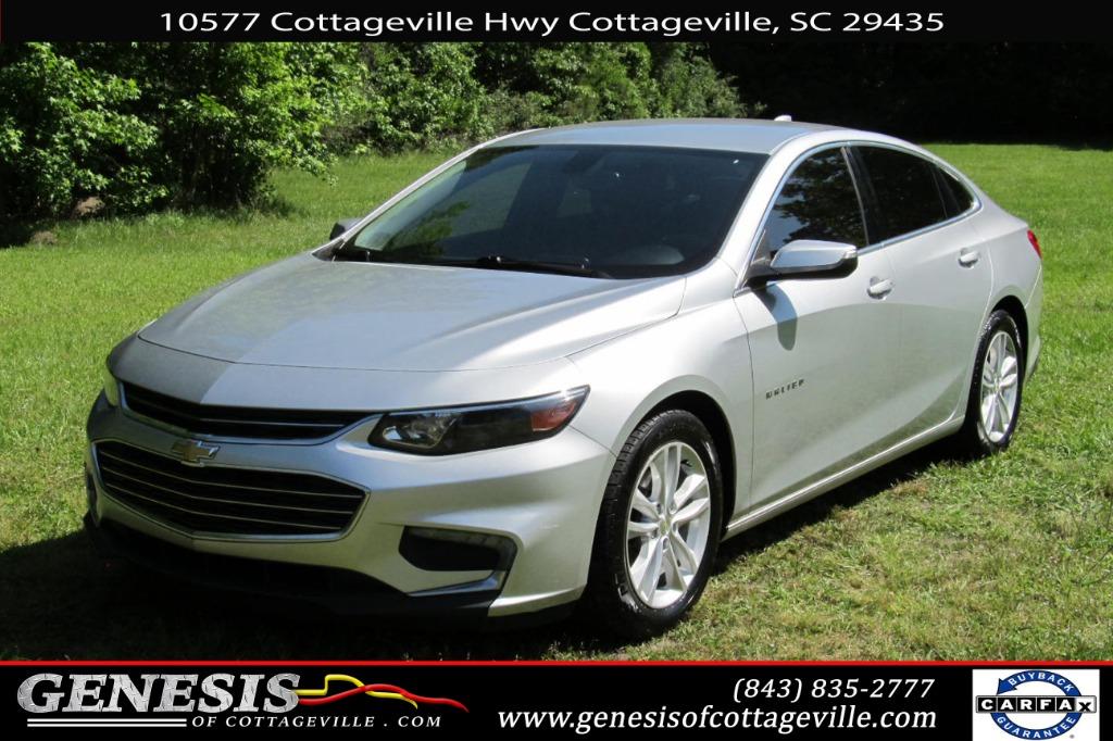 Used 2016 Chevrolet Malibu 1LT with VIN 1G1ZE5ST8GF270445 for sale in Cottageville, SC