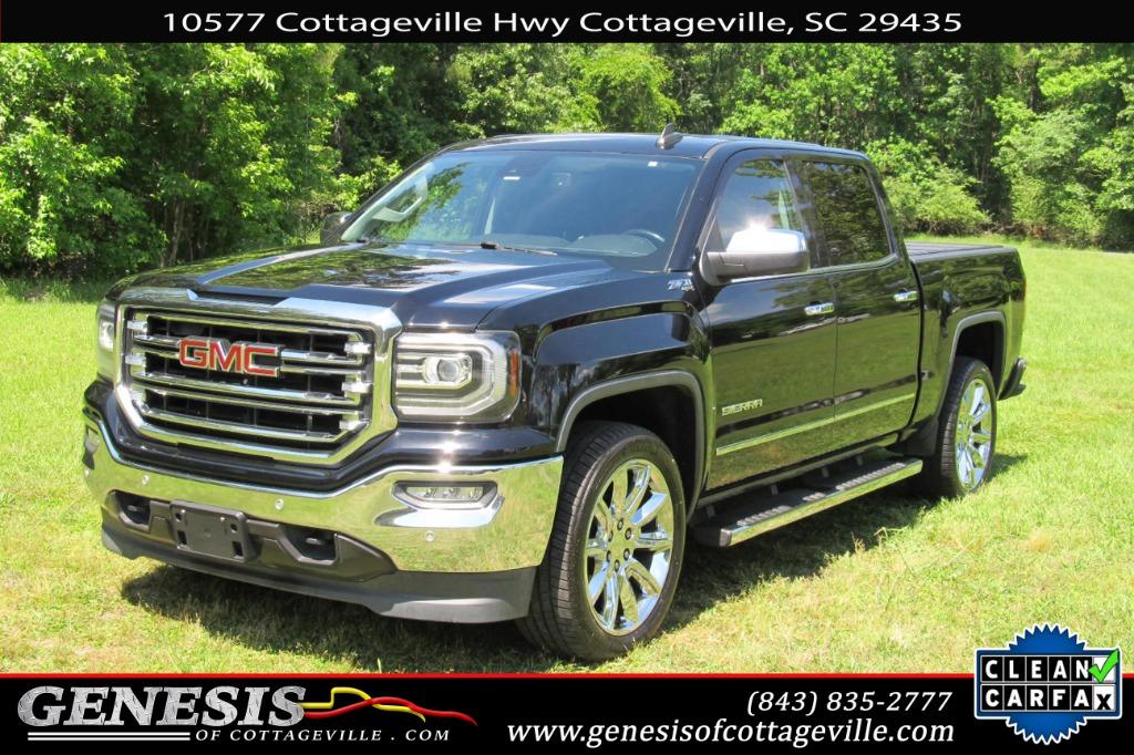 Used 2018 GMC Sierra 1500 SLT with VIN 3GTU2NEC4JG206768 for sale in Cottageville, SC
