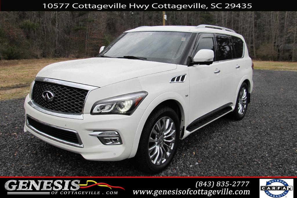 Used 2017 INFINITI QX80 Base with VIN JN8AZ2NF7H9645498 for sale in Cottageville, SC